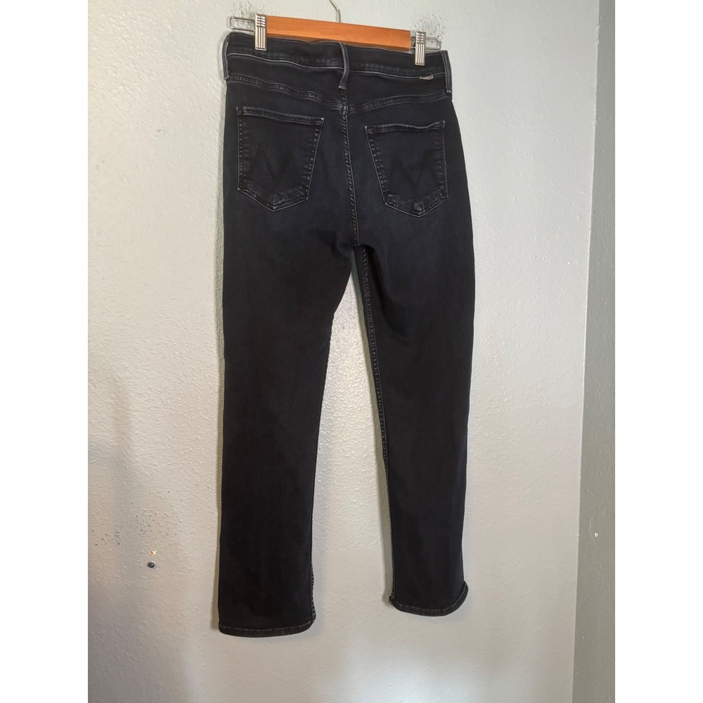 Mother Denim The Mid Rise Rider Ankle Jeans Night In Paris Dark Wash 29 - Picture 7 of 11